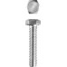 Болт ГОСТ 7798-70, M20 x 90 мм, 5 кг, кл. пр. 5.8, оцинкованный, ЗУБР