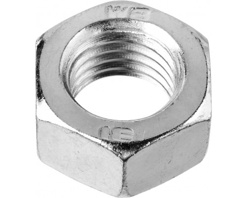 Гайка ГОСТ 5927-70, M14, 2 шт, кл. пр. 6, оцинкованная, ЗУБР
