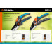 Плоскостной секатор GRINDA PROLine P-59 210 мм с двухкомпонентными рукоятками