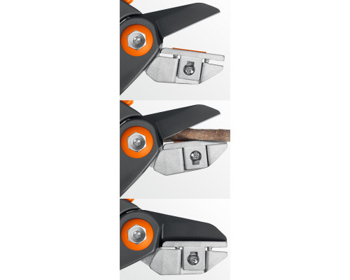 GRINDA P-56, 205 мм, легированная сталь, двухкомпонентные рукоятки, контактный секатор, PROLine (23456)
