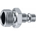 Переходник 1/2″M - рапид штуцер ЗУБР Профессионал