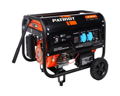 Генератор бензиновый PATRIOT  GP 3810LE