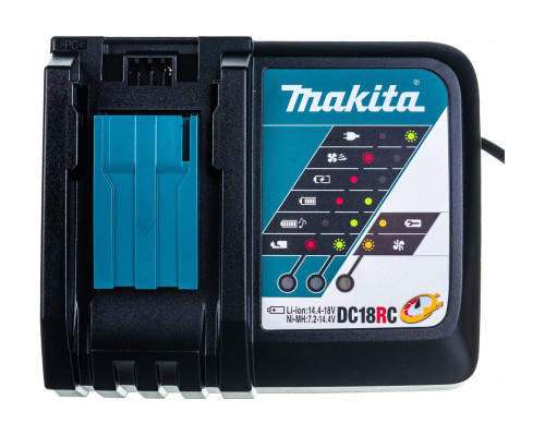 Makita 191L74-5 Аккумулятор+з\у, DC18RC-1шт+BL1850B-2шт,18В,5.0Ач,Li-ion,кор