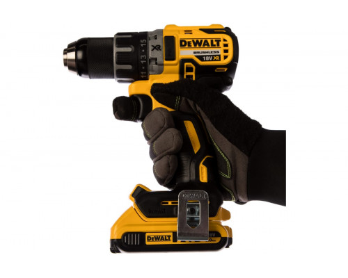 DeWalt DCD791P2-QW 18.0 В XR бесщеточная дрель-шуруповерт, 460 Вт, 2 скорости: 27/70 Нм,