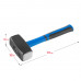 СИБИН 1.5 кг кувалда с фиберглассовой рукояткой