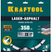 LASER-ASPHALT 350 мм, диск алмазный отрезной по асфальту, KRAFTOOL