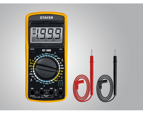 STAYER DT-300 Цифровой мультиметр (45321)