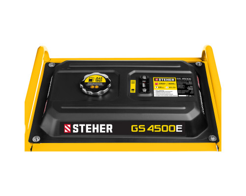 GS-4500Е бензиновый генератор с электростартером, 3300 Вт, STEHER