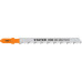 STAYER T144D, полотна для эл/лобзика, HCS, по дереву, ДВП, ДСП, Т-хвостовик, шаг 4мм, 75мм, 2шт, STAYER Professional