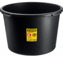 Круглый строительный таз STAYER, 90 л, ударопрочный пластик, Strong