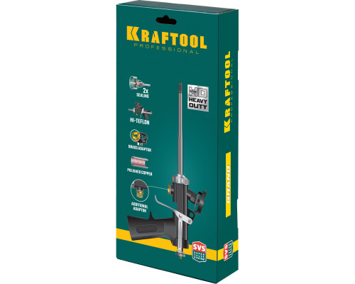 KRAFTOOL GRAND цельнометаллический профессиональный пистолет для монтажной пены