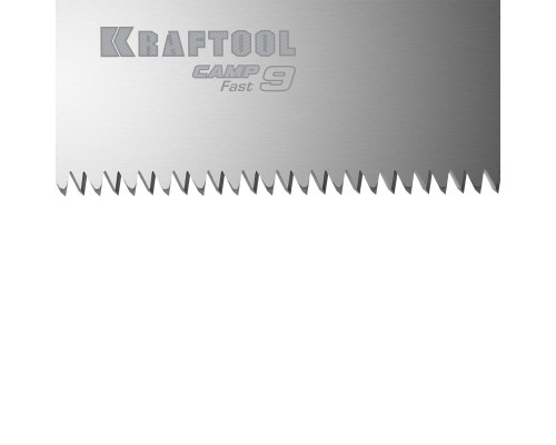 Ножовка для быстрого реза сырой древесины KRAFTOOL 250 мм CAMP Fast 9