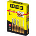 STAYER Wood Master, набор ручных резцов по дереву, 8шт