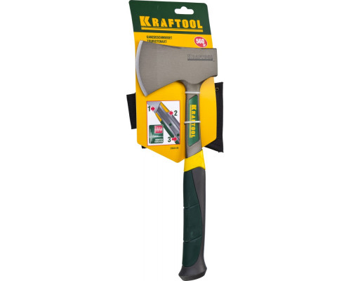 Туристический цельнокованый топор KRAFTOOL PATROL 600/850 г, 340 мм