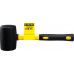 Чёрная резиновая киянка STAYER PROFI 900 г