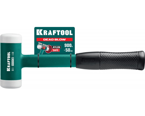KRAFTOOL DEAD BLOW 900 г 50 мм безынерционный молоток с бойками из полиамида