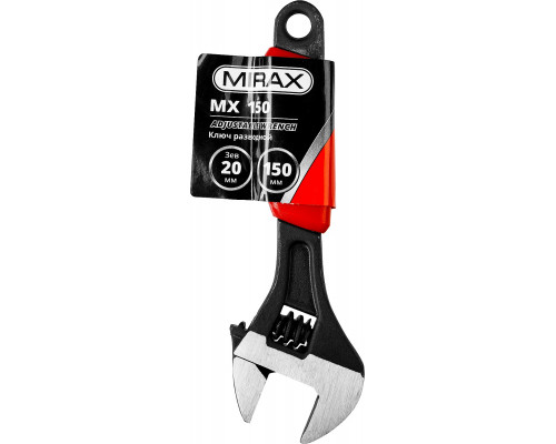 Ключ разводной МХ, 150 / 20 мм, MIRAX