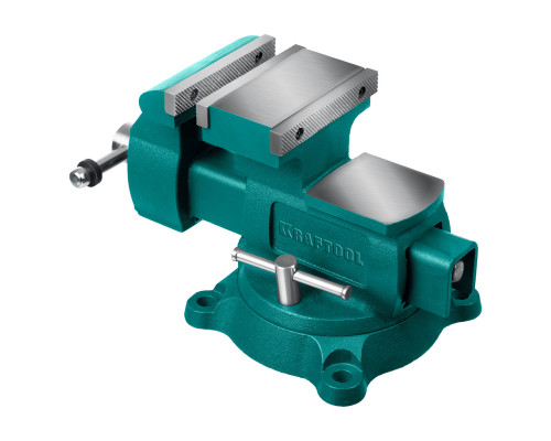 KRAFTOOL Reversible 140 мм, расход 273 мм, Слесарные тиски (32705-140)