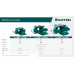 KRAFTOOL Reversible 140 мм, расход 273 мм, Слесарные тиски (32705-140)