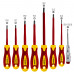 Набор: Отвертки SL 3, 5, 6 / PH 1, 2 / PZ 1, 2, тестер 100-250 В, ЗУБР ″Профессионал″ 25268, в кейсе, 8 предметов