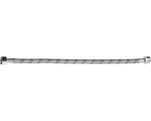 Подводка гибкая STAYER для воды, оплетка из нержавеющей стали, г/ш 1/2″ - 0,4м