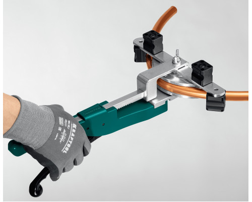 KRAFTOOL 19в1, 3/8 - 7/8”, 10 - 22мм, рычажный трубогиб арбалетного типа (23502-H9)