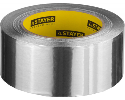 Алюминиевая лента, STAYER Professional 12268-75-50, до 120°С, 50мкм, 75мм х 50м
