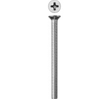 Винт DIN 965, M6 x 75 мм, 5 кг, кл. пр. 4.8, оцинкованный, ЗУБР