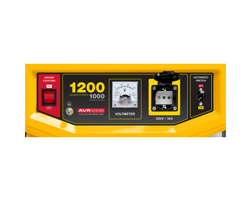 GS-1500 бензиновый генератор, 1200 Вт, STEHER