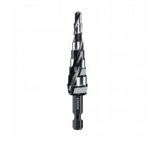 STAYER Pro-Max 4-12мм, 9 ступеней, винтовая спираль, сверло ступенчатое (29661-4-12-9)