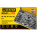 STAYER MaxCut 24 предмета, набор метчиков и плашек, легированная сталь