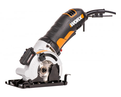 Дисковая пила WORX WX426, 400 Вт, 85 мм, кейс