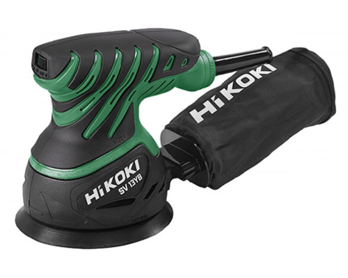 Эксцентриковая шлифмашина HIKOKI SV13YBNSZ 125 мм, ход эксцентрика 3,2 мм.