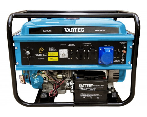 Бензиновый генератор Varteg G6500 E