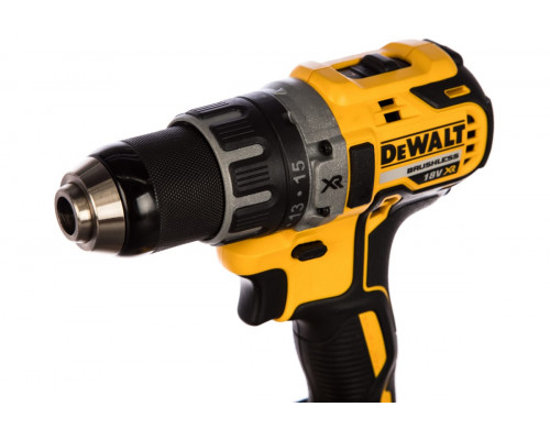DeWalt DCD791P2-QW 18.0 В XR бесщеточная дрель-шуруповерт, 460 Вт, 2 скорости: 27/70 Нм,