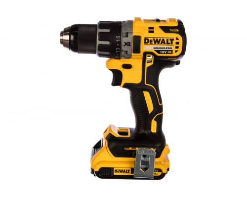 DeWalt DCD791P2-QW 18.0 В XR бесщеточная дрель-шуруповерт, 460 Вт, 2 скорости: 27/70 Нм,