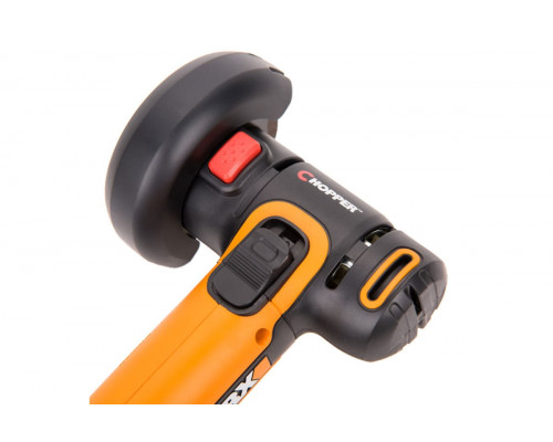 Угловая шлифмашина аккумуляторная WORX WX801, 20В, 76 мм, 1*2,0Ач, кейс