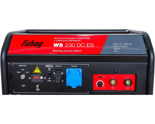 Электростанция сварочная WS 230 DC ES бензиновая (220В) FUBAG
