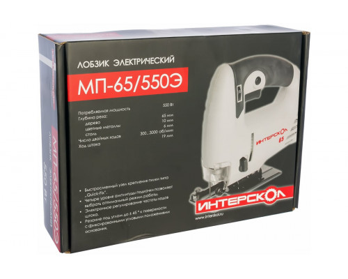 Электрические лобзики Интерскол МП-65/550Э